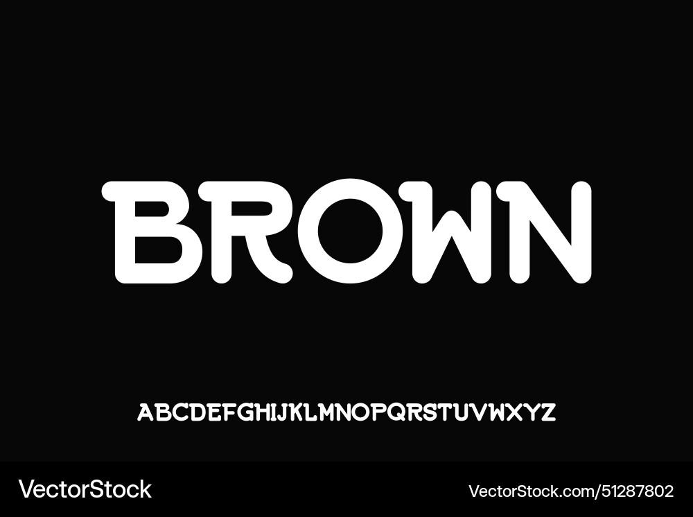 Display alphabet font design suitable Display alphabet font design suitable vector image