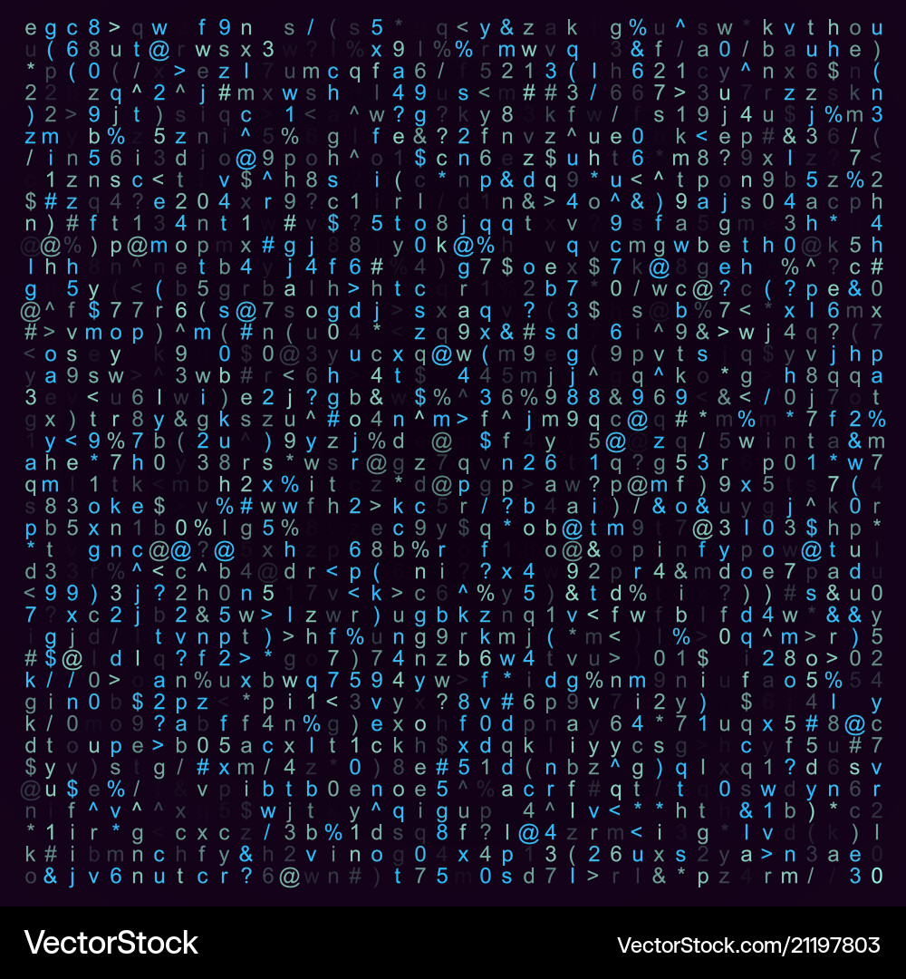 Abstract Coding Background vector image
