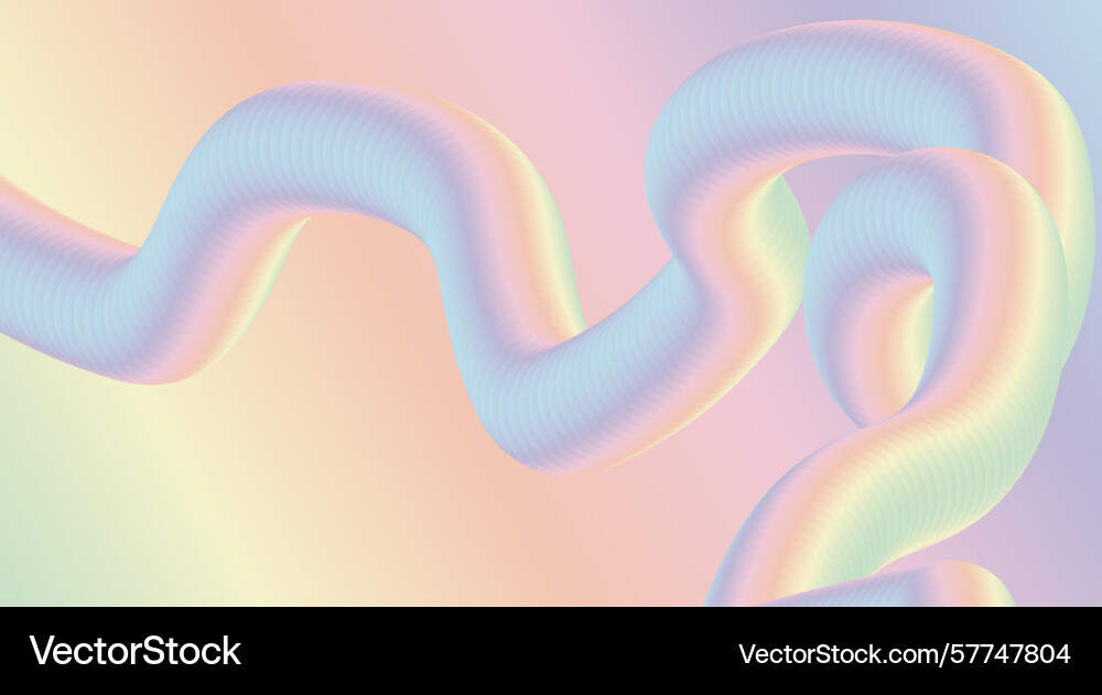 3d flowing blend abstract background gradient Vector Image