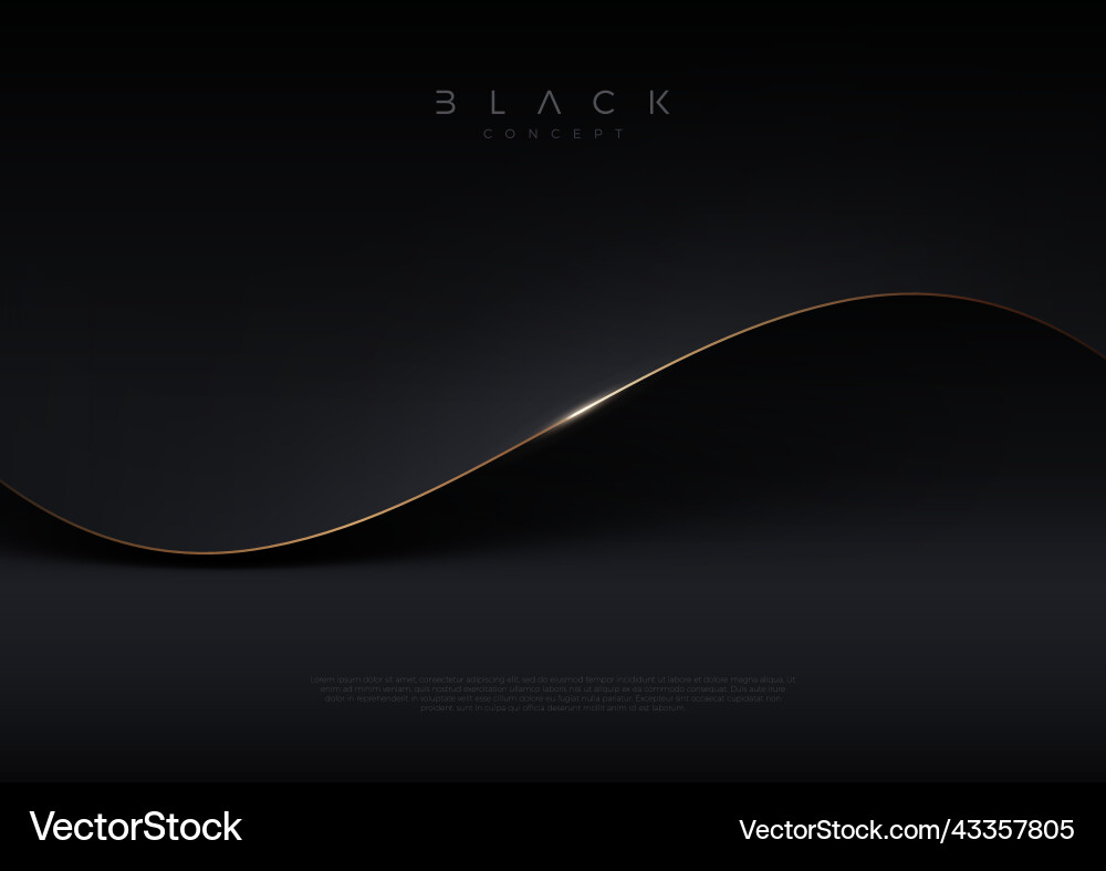Abstract luxury black background Royalty Free Vector Image