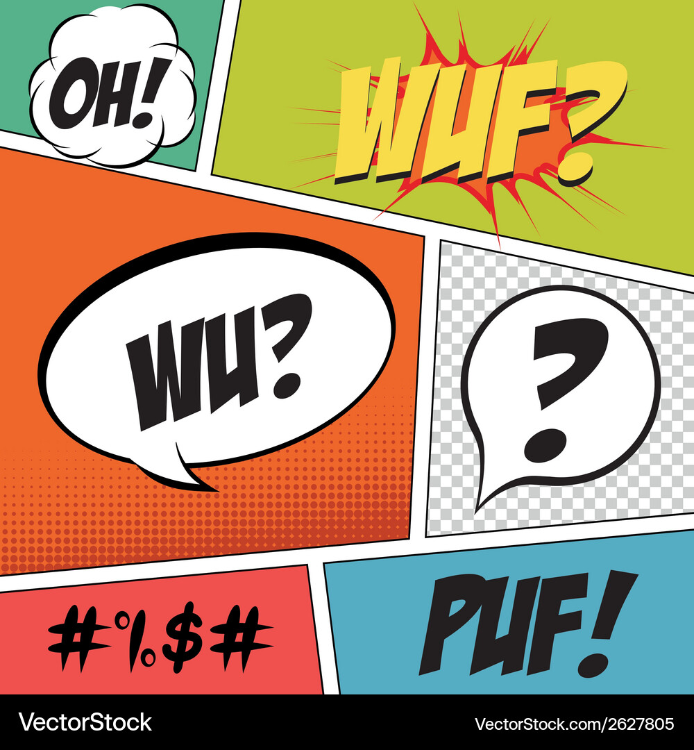 Different pop art objects making a special Vector Image