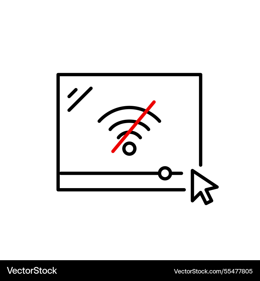 Player web page in browser and mouse click Player web page in browser and mouse click vector image