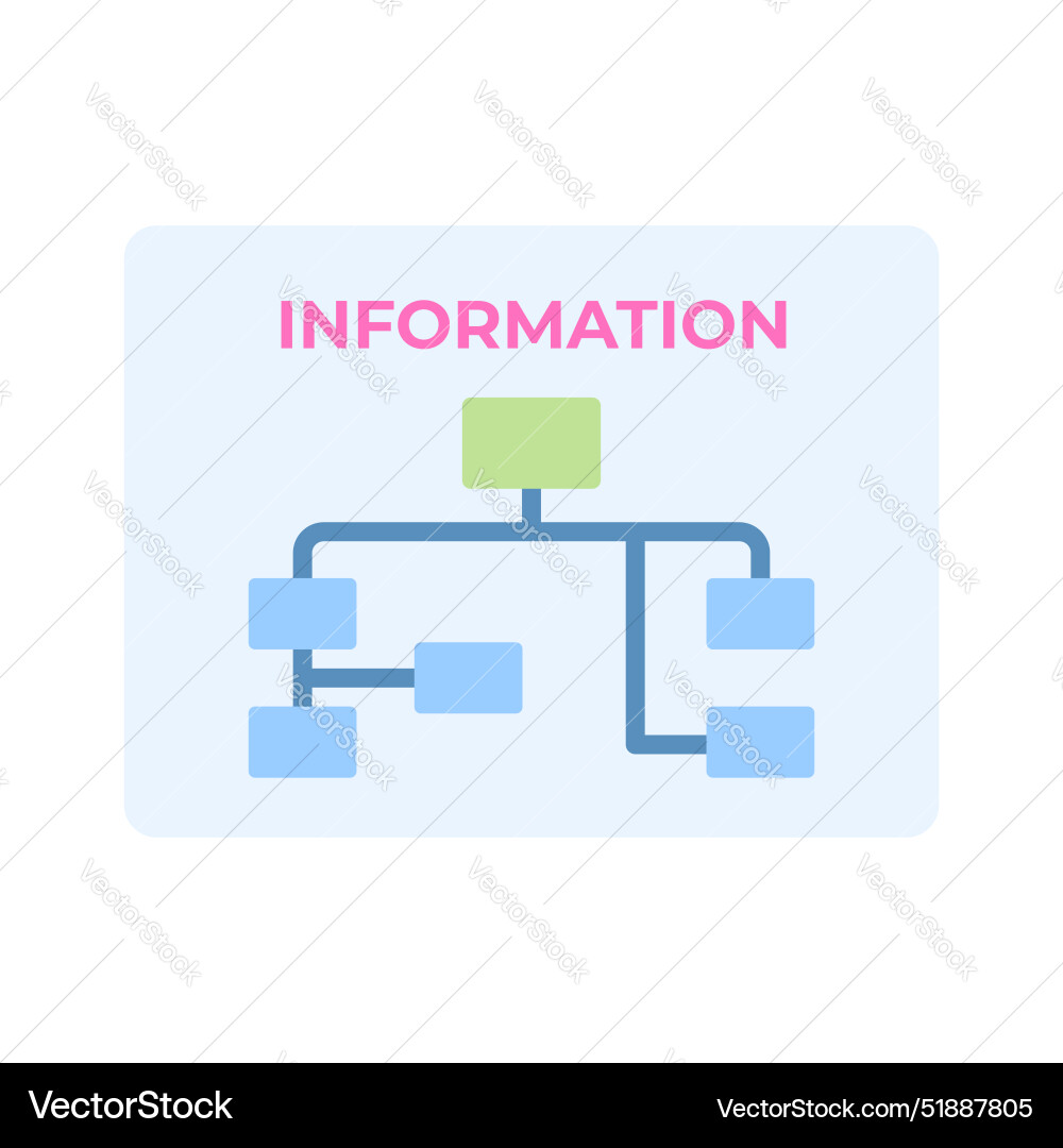 Premium icon of algorithm easy to use Vector Image