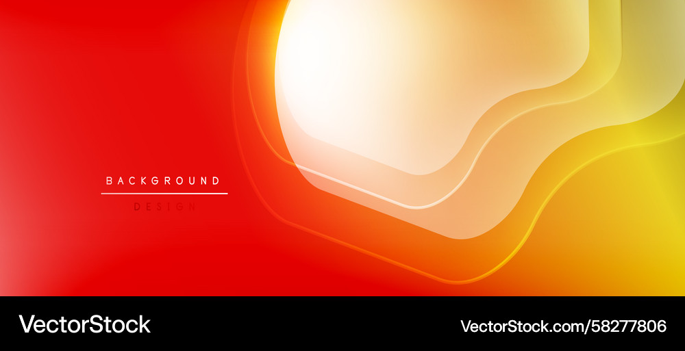 Fluid Color Gradient Background Vector Image