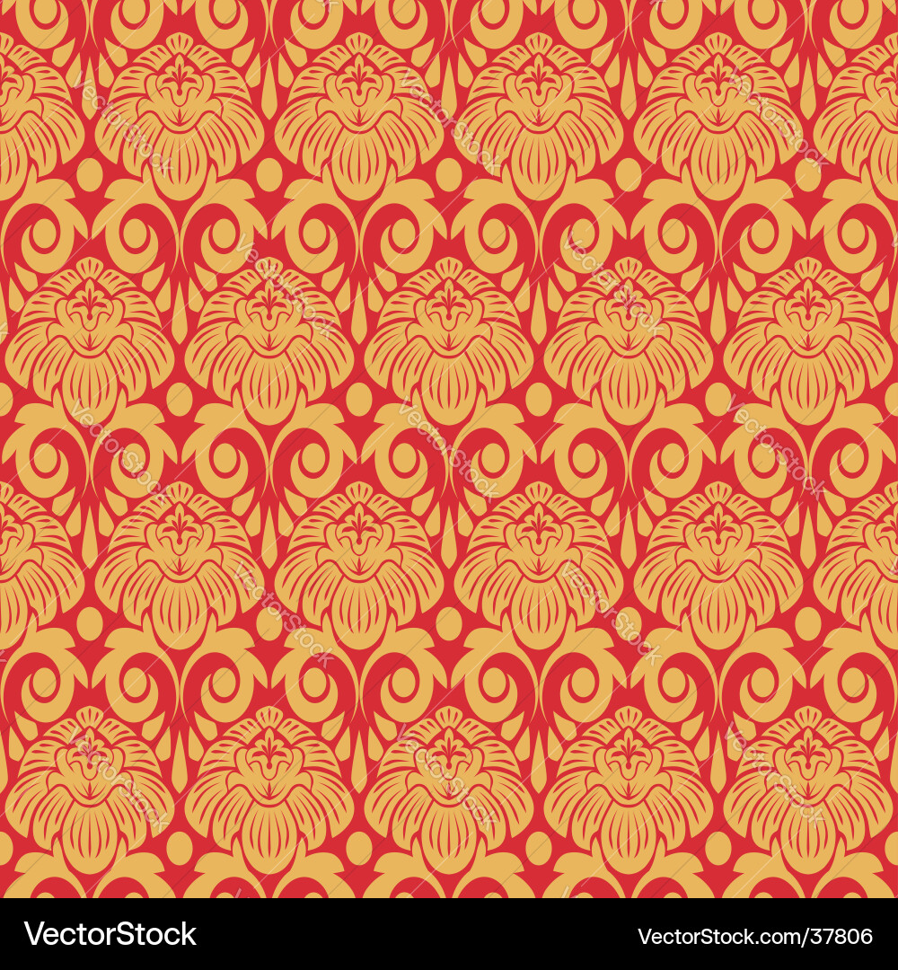Gold ornament Vector Image