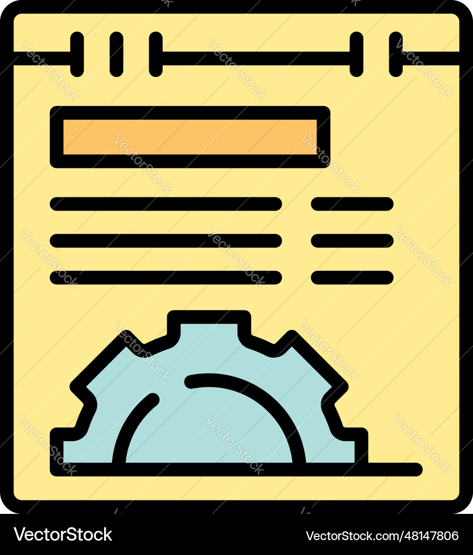 Web workflow icon flat Web workflow icon flat vector image