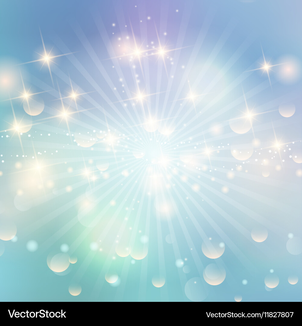 Sparkling Bokeh Background vector image