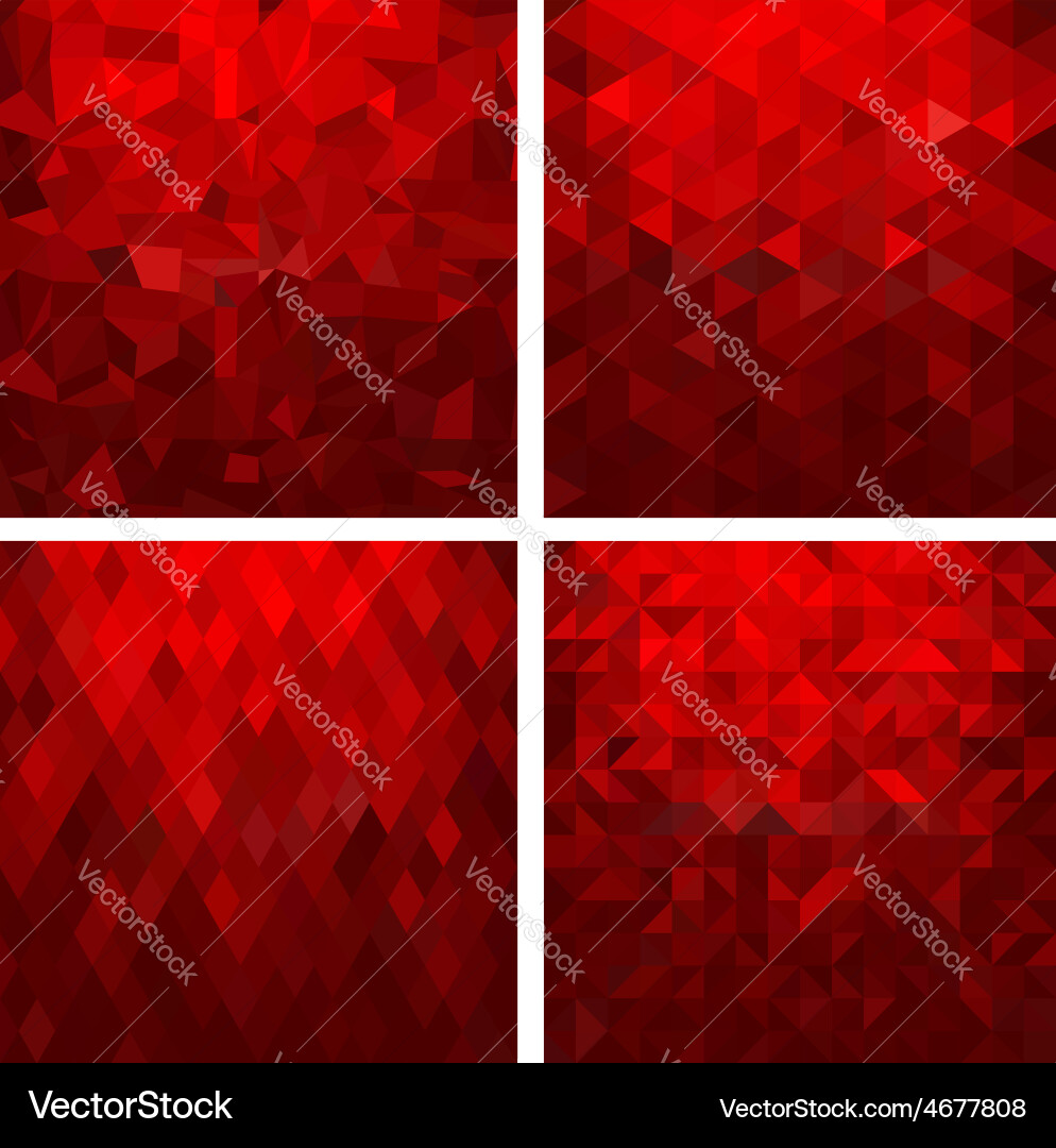 Geometric Triangle Pattern Background Vector Image
