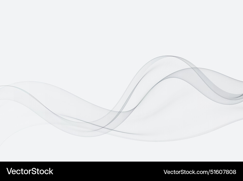 Soft gradient smoky abstract wave flow of wavy Soft gradient smoky abstract wave flow of wavy vector image