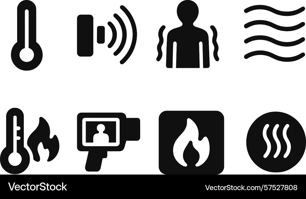Understanding the elements of temperature sound Understanding the elements of temperature sound vector image