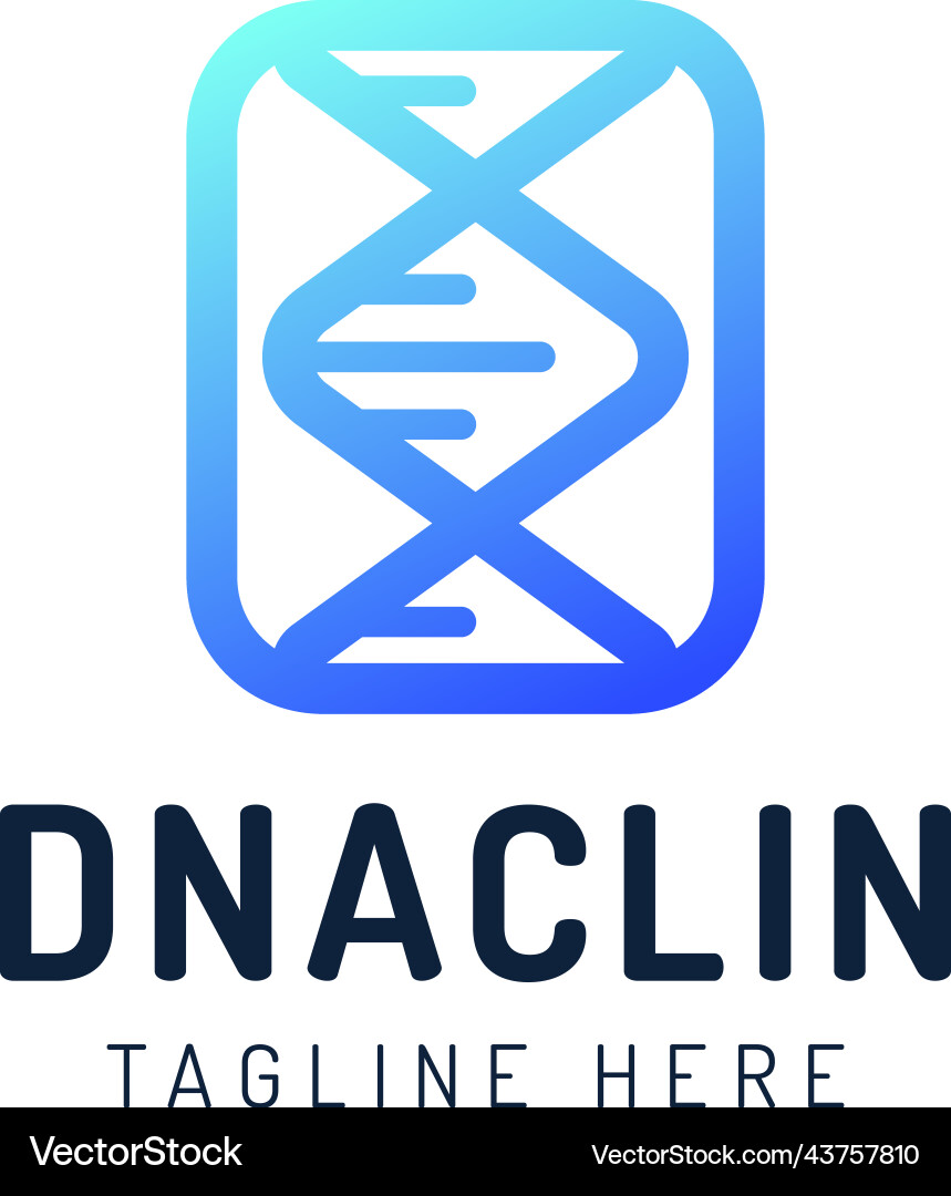 Dna gen Molekül Logo Engineering Biotechnologie Dna gen Molekül Logo Engineering Biotechnologie vektorbild