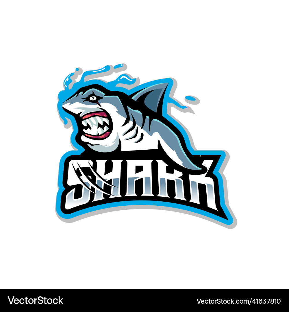 Shark sport Shark sport Vector Image