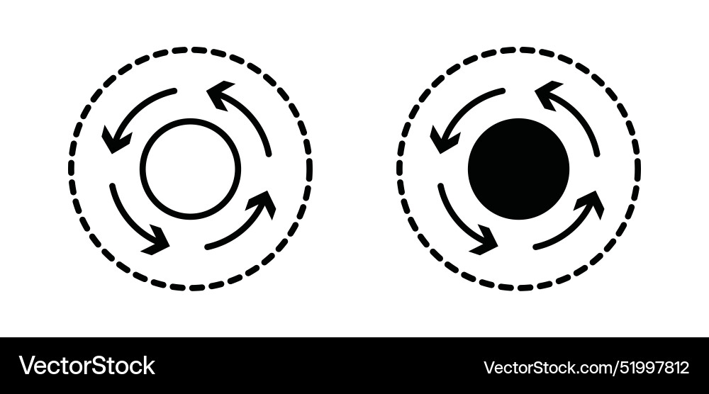 Consistency outline icon collection or set Consistency outline icon collection or set vector image