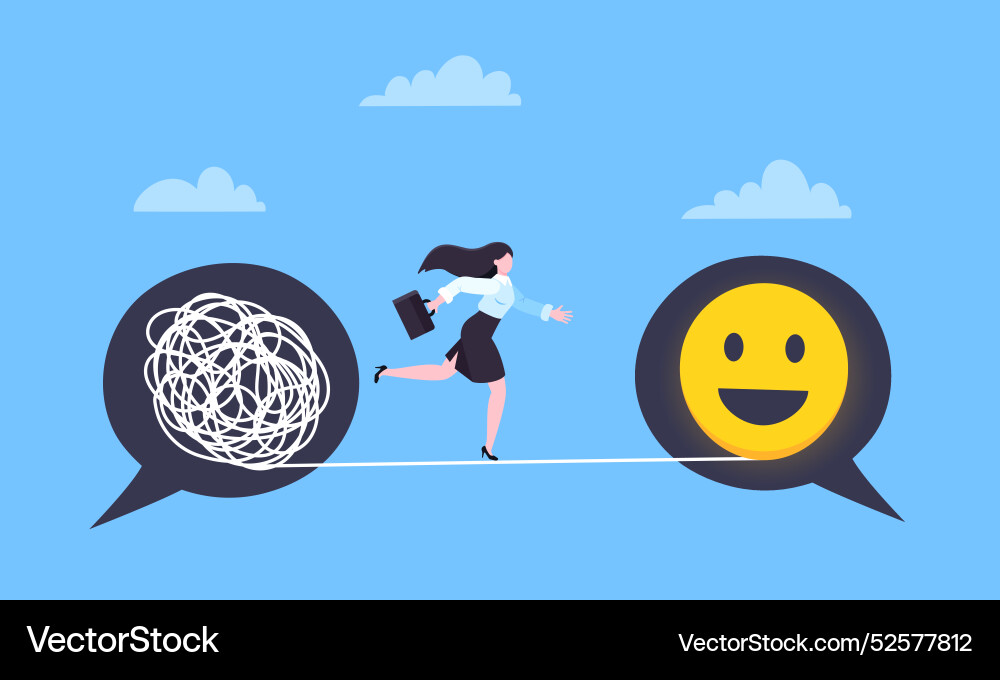 Understanding problem solution simplify challenge Understanding problem solution simplify challenge vector image
