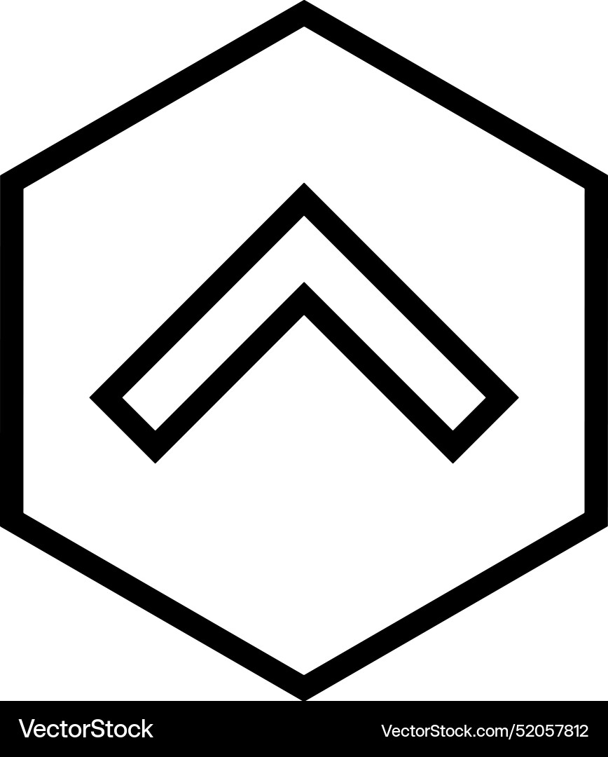 Upload outline icon symbol image Upload outline icon symbol image Vector Image