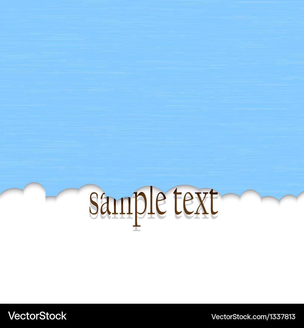 Clouds Royalty Free Vector Image - VectorStock