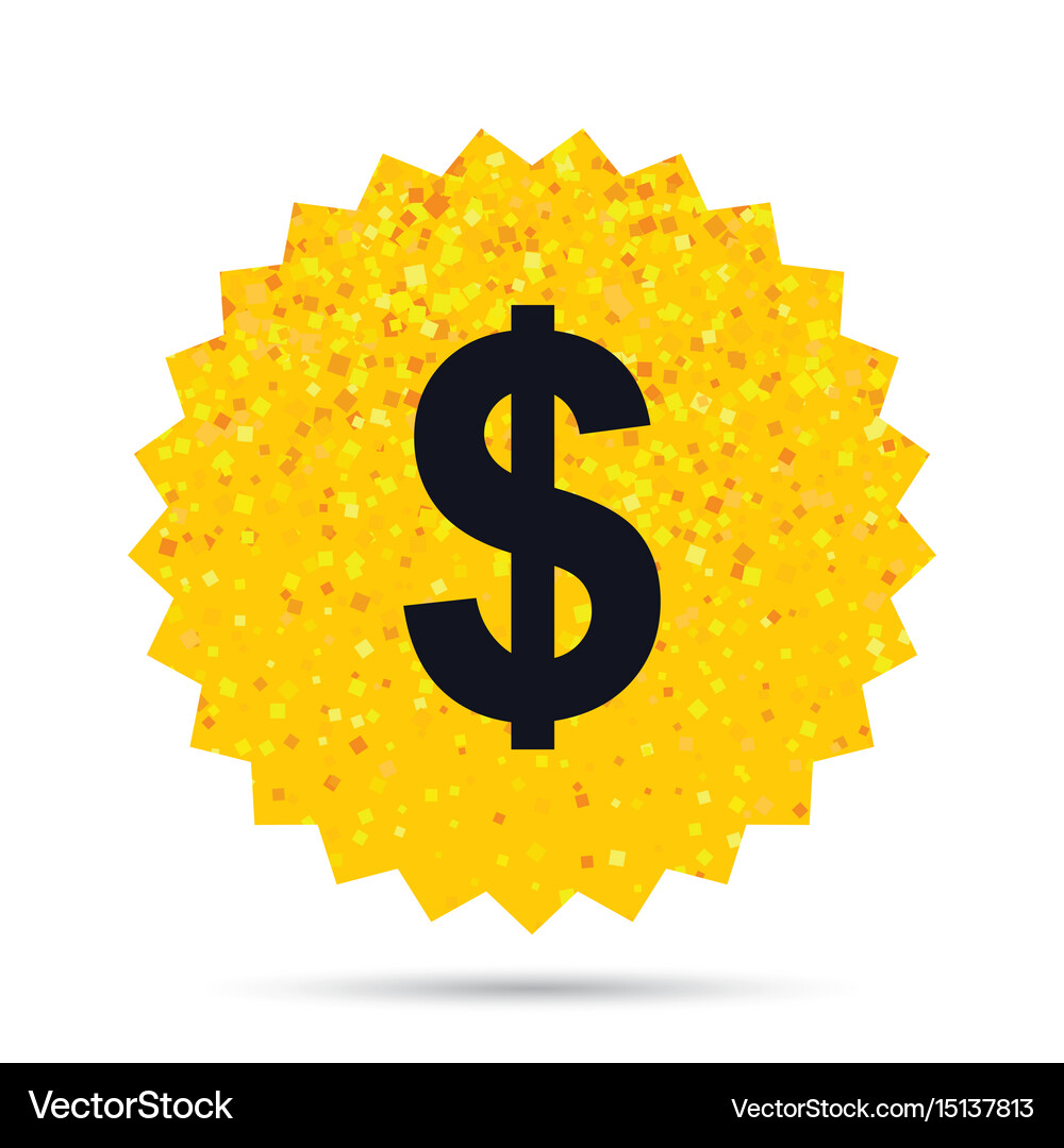Dollar sign icon usd currency symbol – Royalty-Free Vector | VectorStock