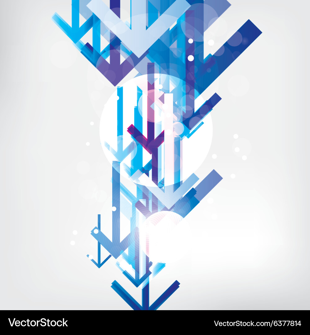 Abstract background with colored elements vector image