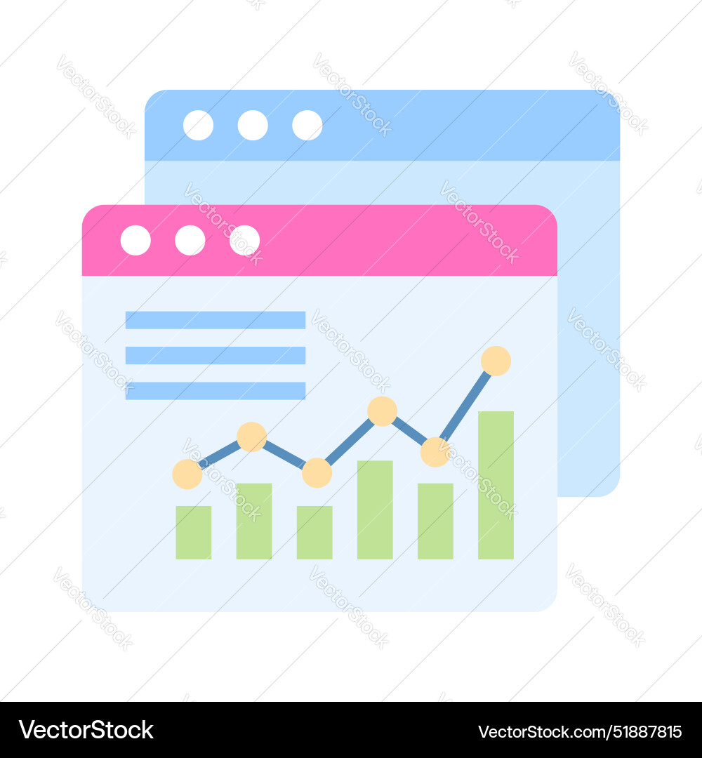 Seo-Optimierungskonzept Programmierdesign Vektorbild