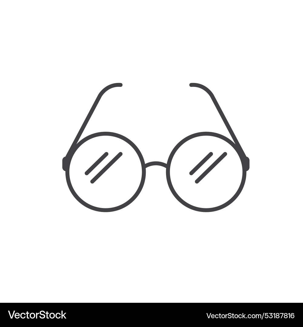 Reading glasses icon element design Vector Image
