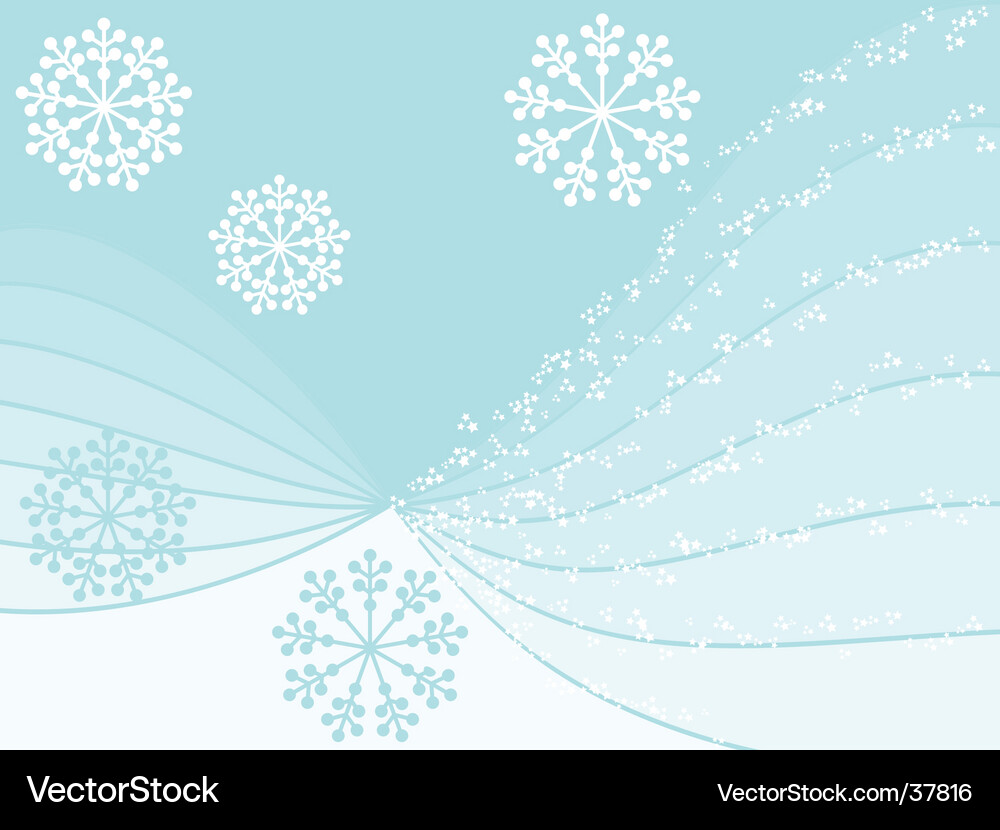 Snowflake Vector Image