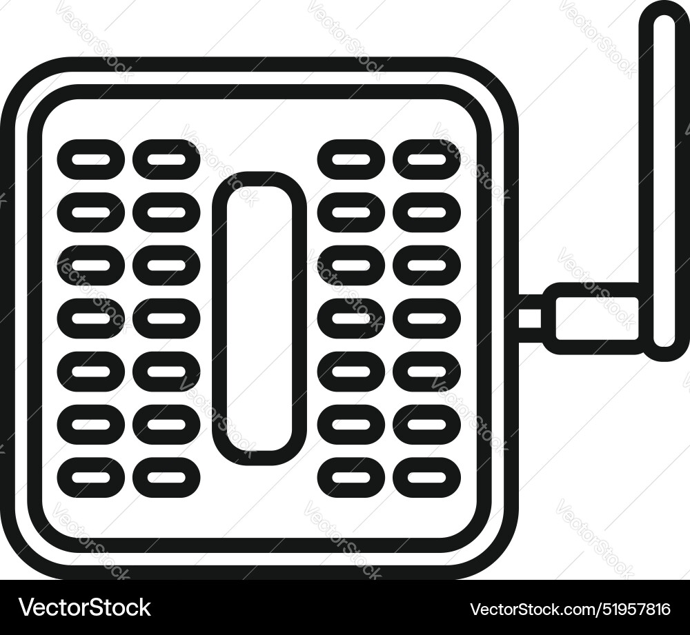 Wifi router providing wireless signal for multiple Wifi router providing wireless signal for multiple vector image