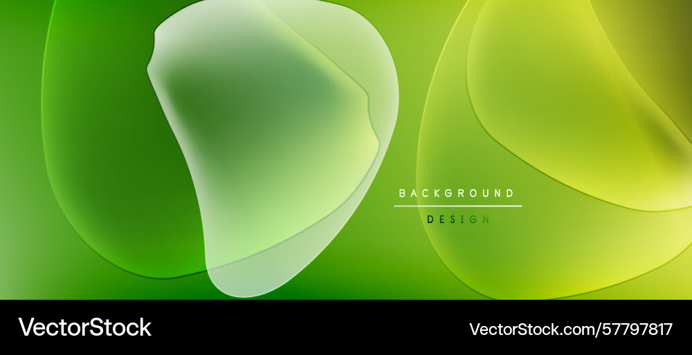 Abstract green background overlapping shapes Abstract green background overlapping shapes Vector Image