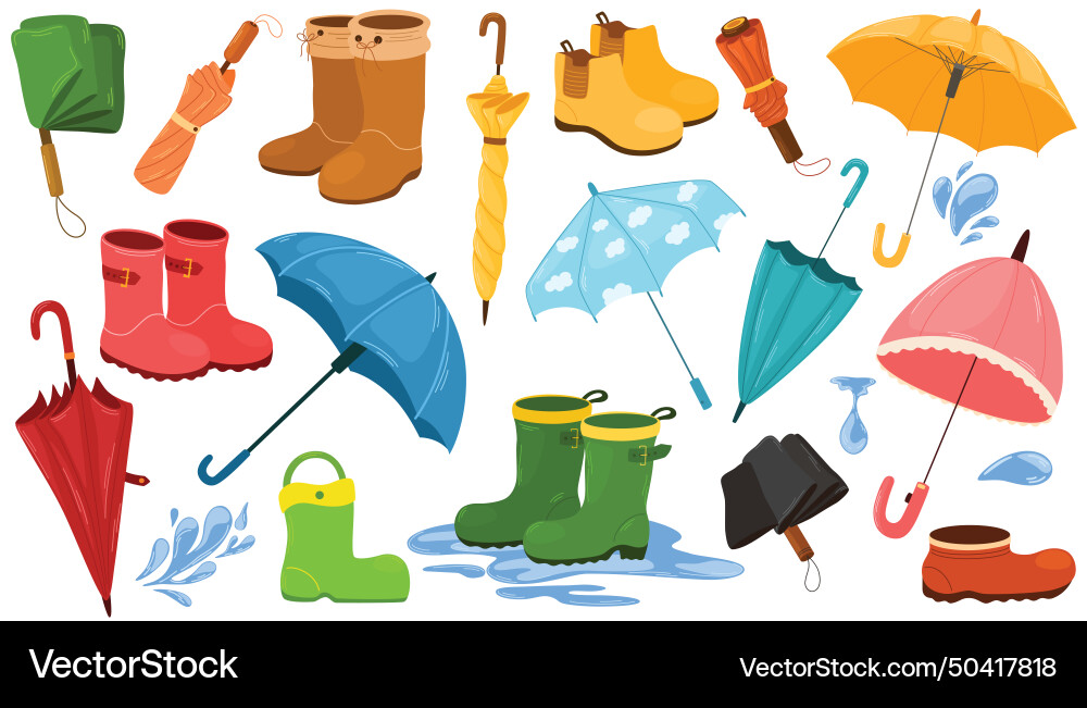 1569 umbrella boot 1569 umbrella boot vector image