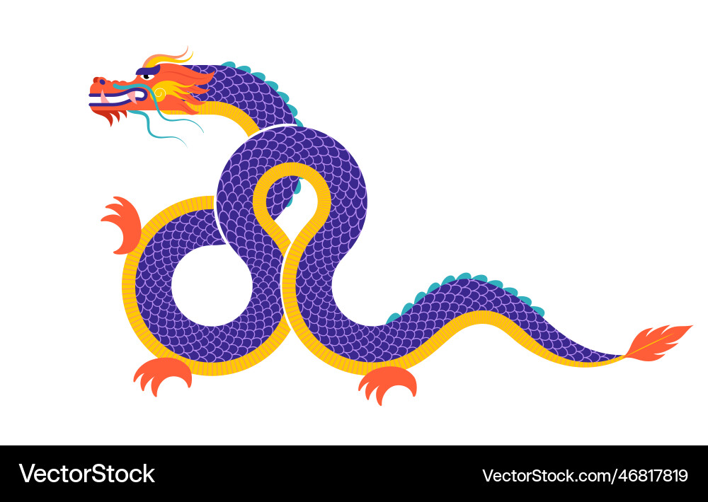 Drachen chinesisches neues Jahr traditionell Drachen chinesisches neues Jahr traditionell vektorbild