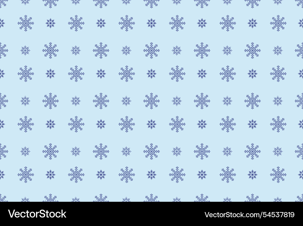 Seamless pattern with snowflakes Seamless pattern with snowflakes vector image