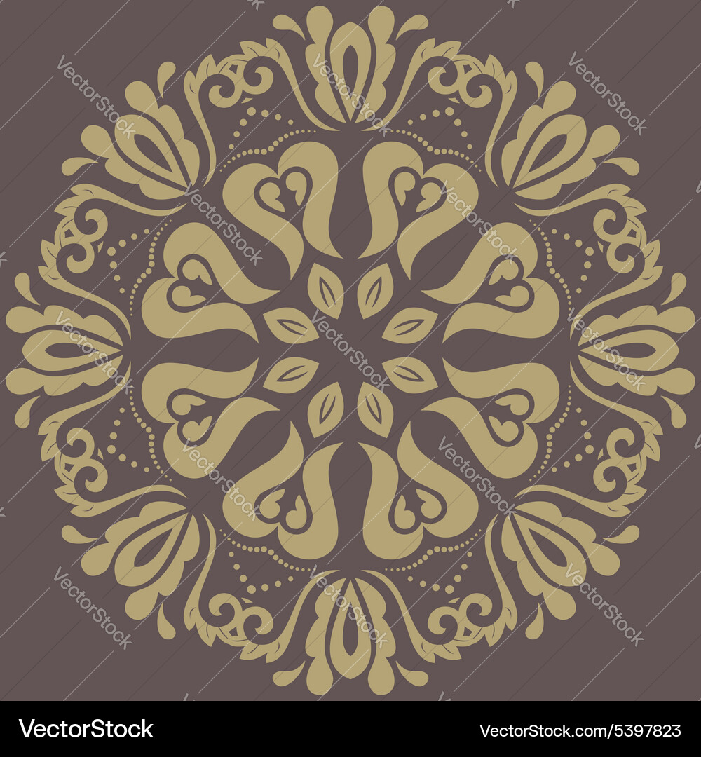 Orient abstract pattern Vector Image