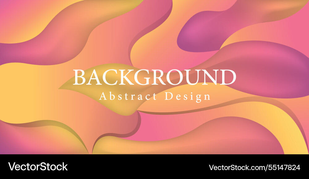 Abstract background gradient effect colorful shape Abstract background gradient effect colorful shape vector image