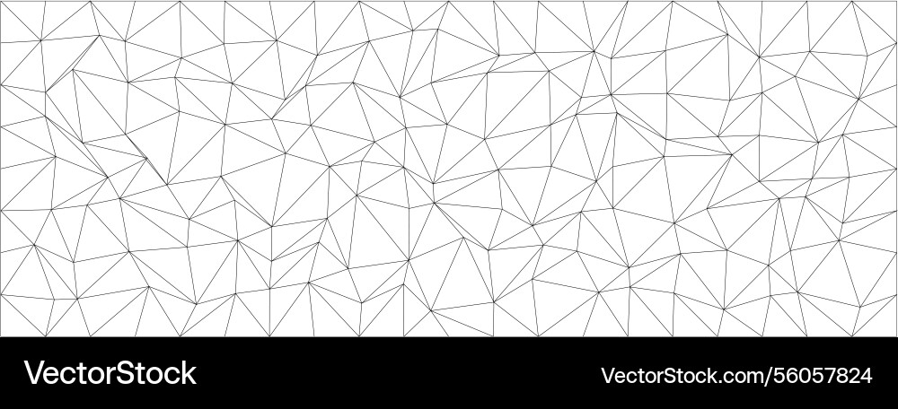 Abstract geometric pattern with intersecting lines vector image