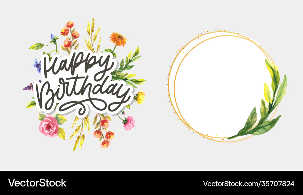 Alles Gute zum Geburtstag Kalligraphie Slogan Alles Gute zum Geburtstag Kalligraphie Slogan vektorbild