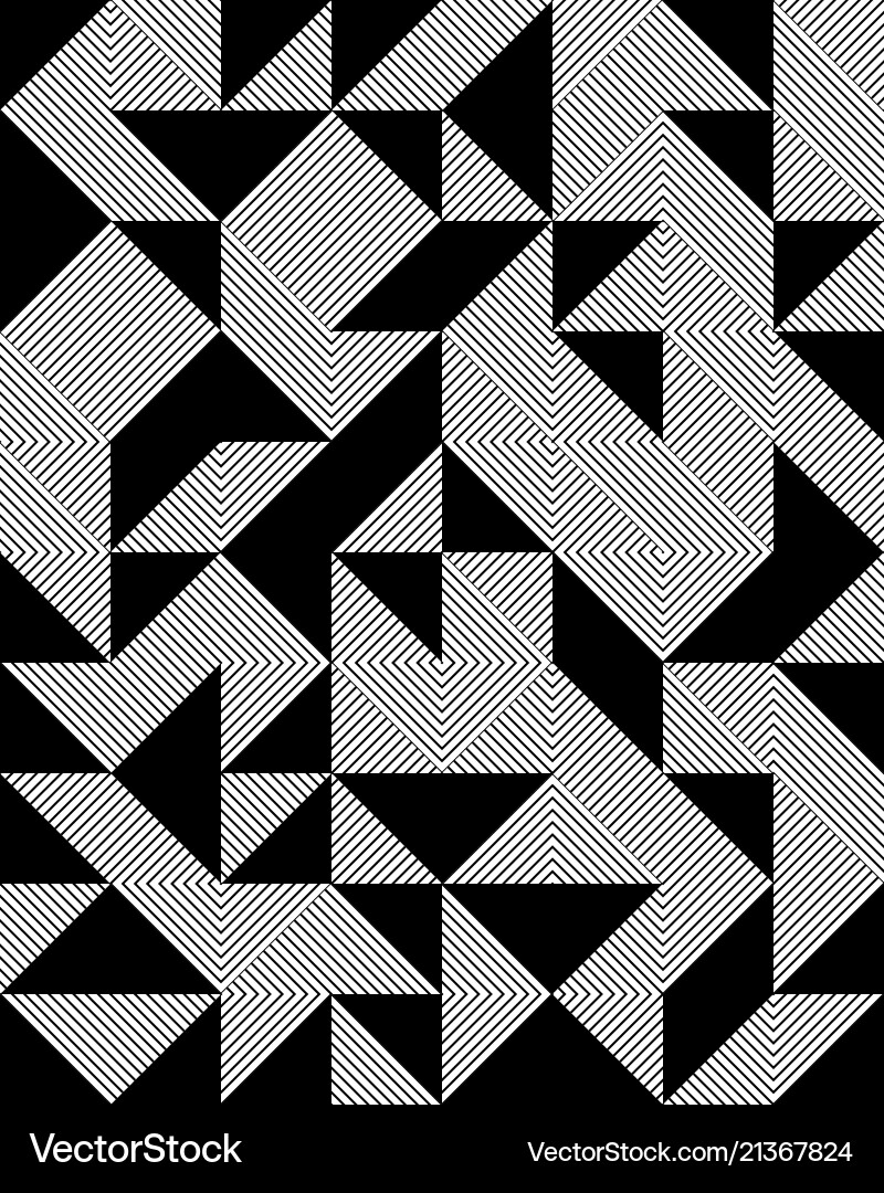 Geometric abstract seamless pattern Geometric abstract seamless pattern vector image