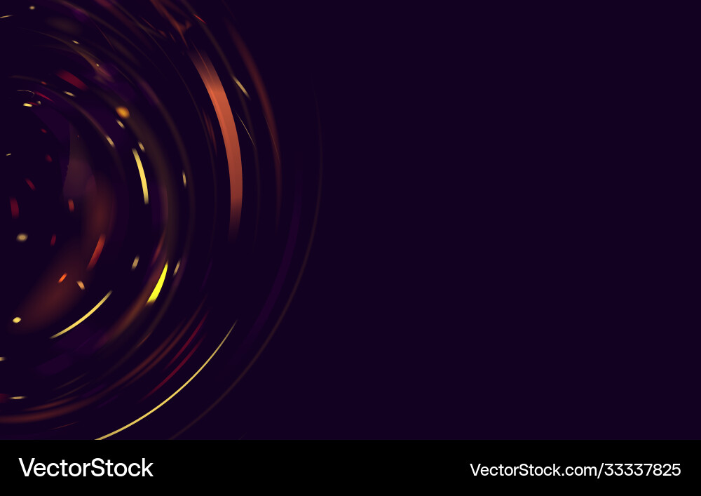 Abstract space background with semi-circle formed Abstract space background with semi-circle formed vector image