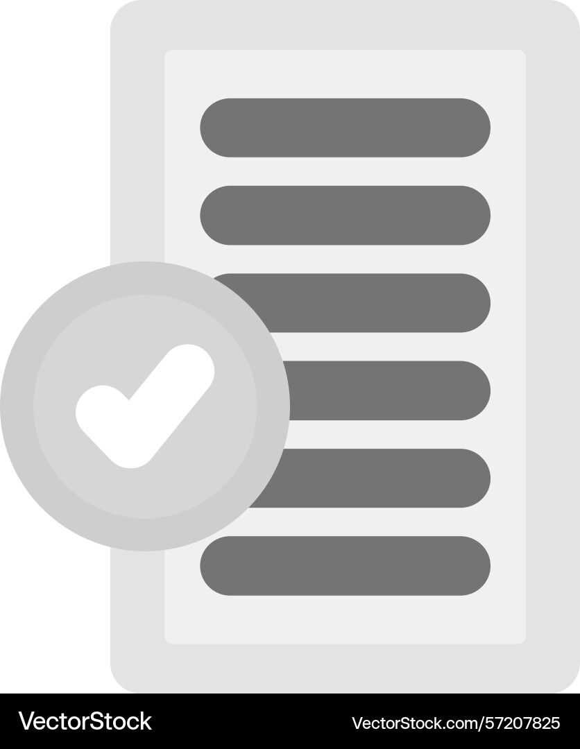 Account verification icon Vector Image