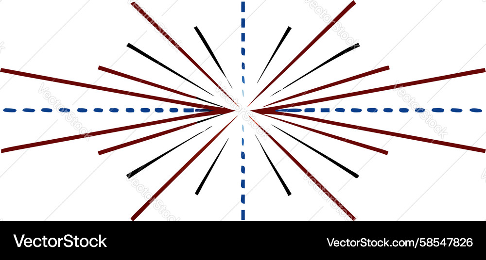 Dynamic Star Burst Pattern Vector Image