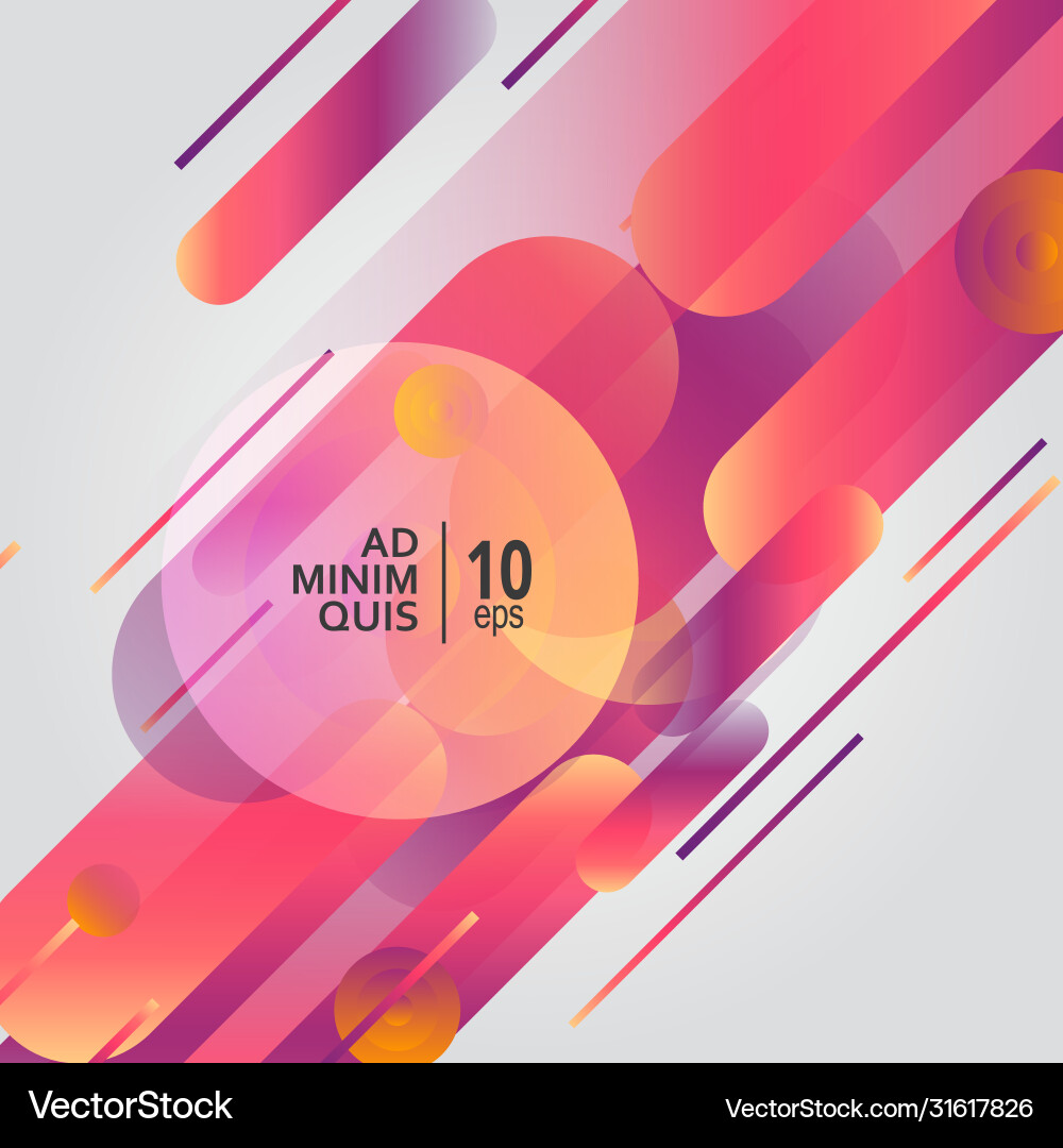 Minimal geometric background gradient shapes Minimal geometric background gradient shapes vector image