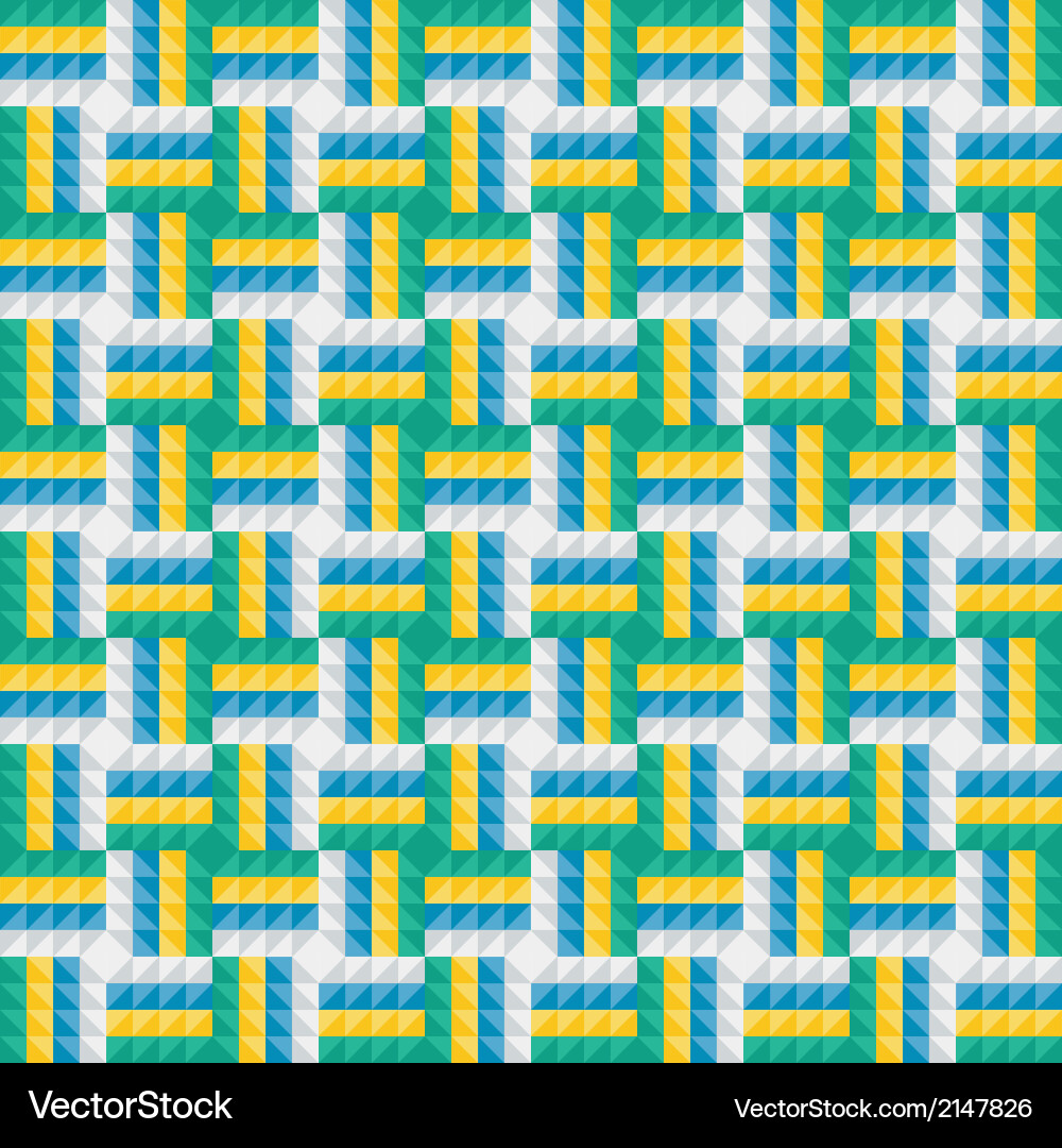Seamless pattern background in flat design vector image