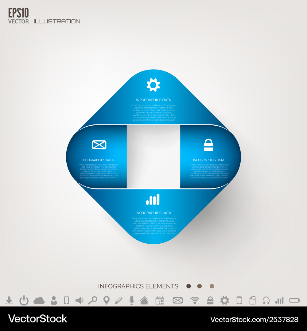Cloud computing background with web icons social vector image