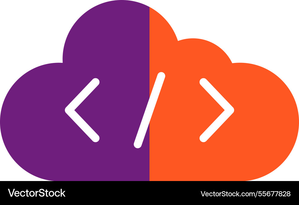 Coding icon design Vector Image