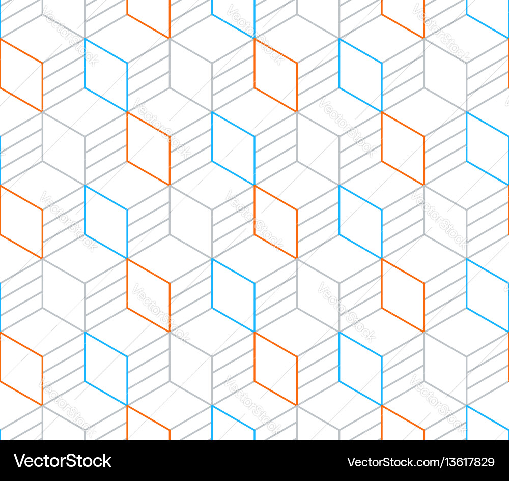 Black line pattern on white seamless backdrop Black line pattern on white seamless backdrop vector image