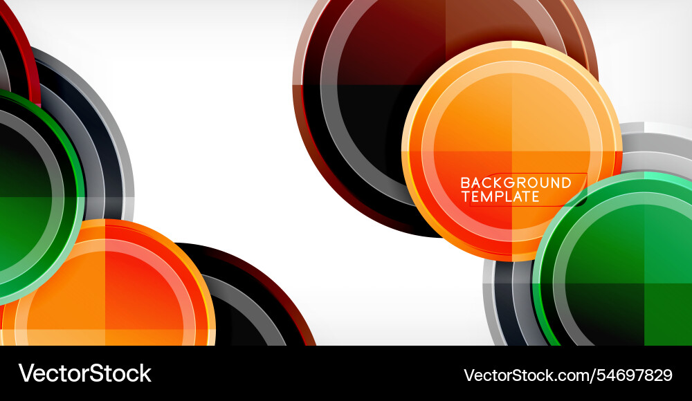 Geometric design abstract background - circles Geometric design abstract background - circles vector image