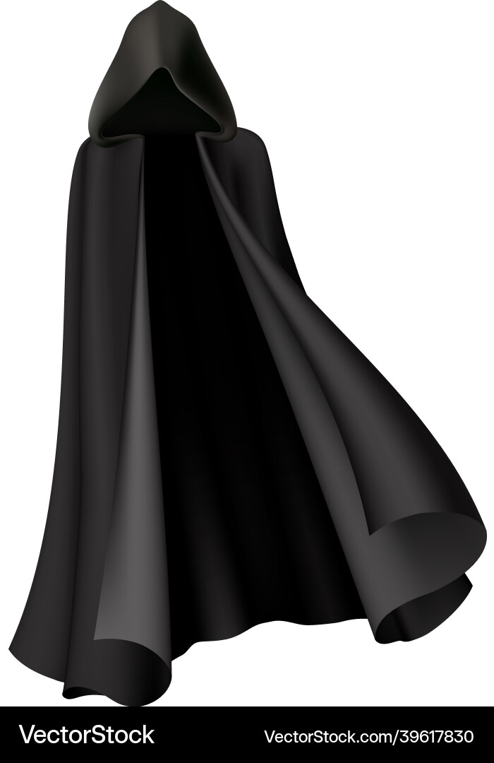 Vampire cloak vector image