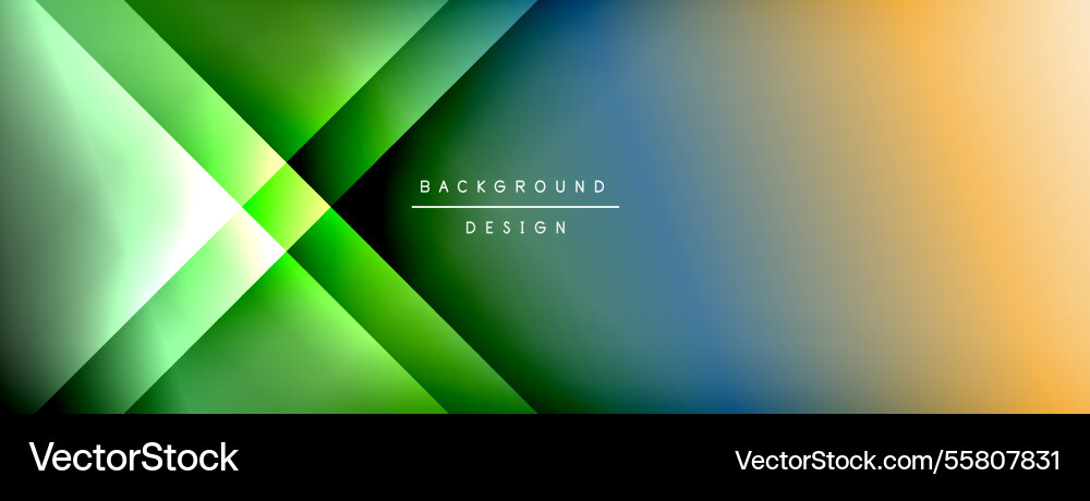 Dynamic shadow lines with gradient colors Vector Image