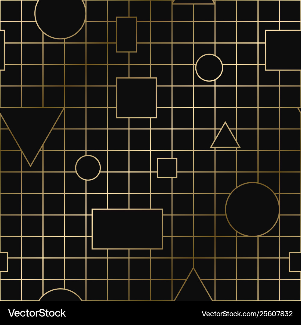 Seamless pattern with geometric shapes Seamless pattern with geometric shapes vector image