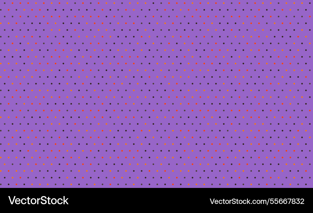 Seamless spotted pattern with abstract round vector image