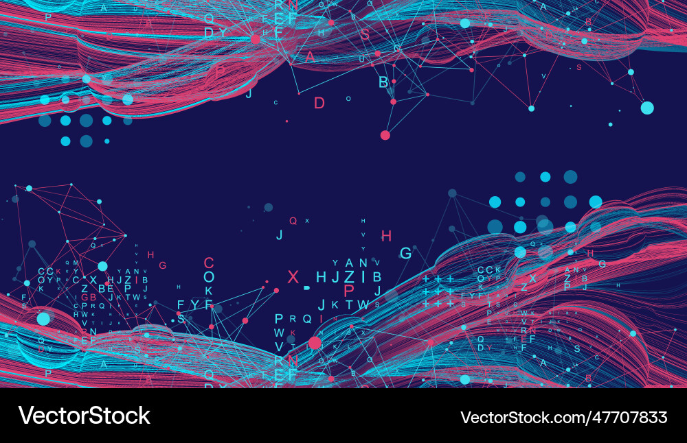 Abstract flowing wave lines design element Abstract flowing wave lines design element vector image