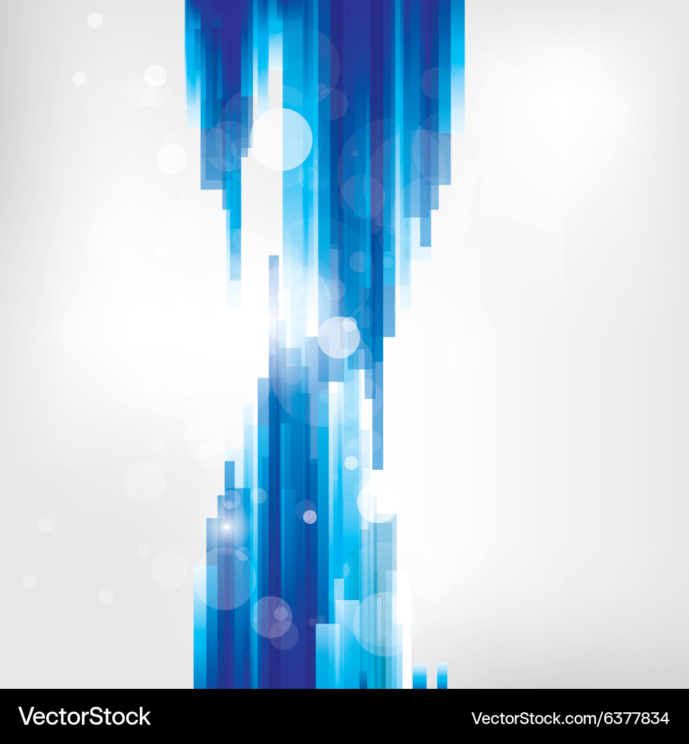 Abstract background with colored elements Vector Image